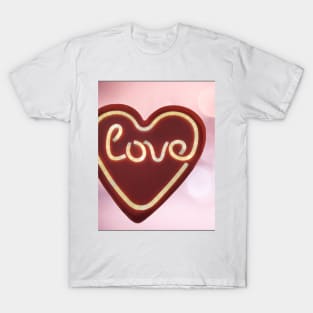 Heart and Love Neon Light T-Shirt